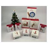 9 Hallmark Keepsake Christmas Ornaments