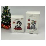 2 Hallmark Keepsake Christmas Ornaments