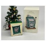 2 Hallmark Keepsake Christmas Ornaments