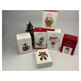 6 Hallmark Keepsake Christmas Ornaments