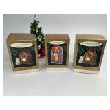3 Hallmark Keepsake Christmas Ornaments