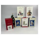 6 Hallmark Keepsake Christmas Ornaments
