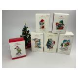 6 Hallmark Keepsake Christmas Ornaments