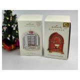 2 Hallmark Keepsake Christmas Ornaments