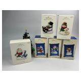 6 Hallmark Keepsake Christmas Ornaments