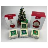 6 Hallmark Keepsake Christmas Ornaments