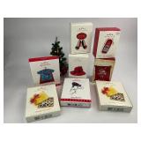 8 Hallmark Keepsake Christmas Ornaments