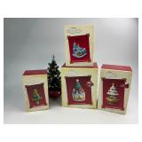 4 Hallmark Keepsake Christmas Ornaments