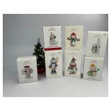 7 Hallmark Keepsake Christmas Ornaments
