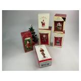 6 Hallmark Keepsake Christmas Ornaments