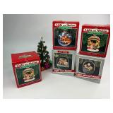 5 Hallmark Light and Motion Christmas Ornaments