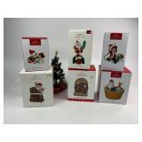 6 Hallmark Keepsake Christmas Ornaments