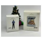 2 Star Trek Hallmark Keepsake Christmas Ornaments