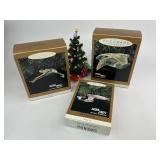 3 Star Trek Hallmark Keepsake Christmas Ornaments