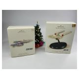 2 Star Trek Hallmark Keepsake Christmas Ornaments