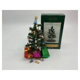 2002 Hallmark Keepsake Miniature Christmas Tree with Decorations