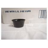 2oz cups & lids