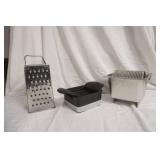 Butter Wheel, Cheese Grater, and Hand Slicer