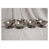 Vintage Steel Ice Cream Cups (8ct)