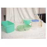 Bottle Drying Rack, Tupperware Containers, Microwave Cover