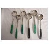 Stainless Steel Serving Scoops 4oz & 6oz