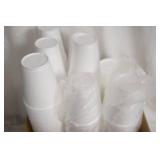 Styrofoam Cups & Lids (variety)