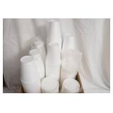 Styrofoam Cups & Lids (variety)