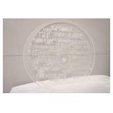Clear Cake Plate and Cover