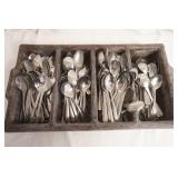 Poly Flatware Bin & Spoons