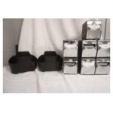 Napkin Dispenser and Utensil Holders