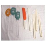 Rubber Spatulas/Scrapers Lot