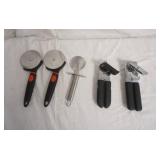 Pizza Cutters and Can Openers