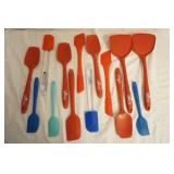 Rubber Spatulas/Scrapers Lot
