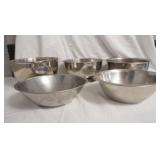 Stainless Steel Mixing Bowls (5ct)