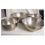 Stainless Steel Mixing Bowls (3ct) 16"-10" diameter