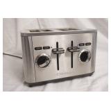 Stainless Steel 4 Slice Toaster