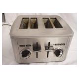 Stainless Steel 4 Slice Toaster