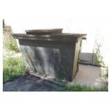 Large Industrial Grease Dump Bin