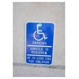 Handicapped parking Sign (2ct)