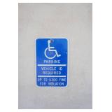 Handicapped parking Sign (2ct)