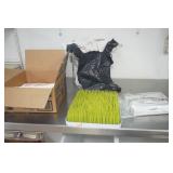 Boon Grass Countertop Drying Rack, ProPack Wax Sheets, T-Shirt Carry-Out Bags w/Rack