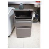 Metal 3 Drawer File Cabinet