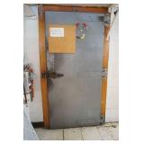 Commercial Walk-In Freezer Door & Shelves