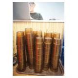 Water Cups 12oz & 6oz  (clear brown color)