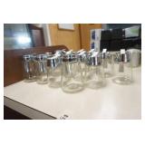 15ct Glass Syrup Dispensers