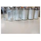 16ct Glass Sugar Dispensers (2 w/out lids)
