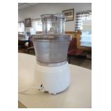 Hamilton Beach Food Processor and accessories.