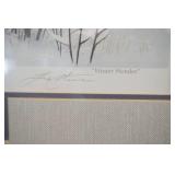 "Winter Wonder" Limited Edition Print By Leo Staans 1994