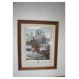 "Boundary Waters" Limited Edition Print by Leo Staans 1993