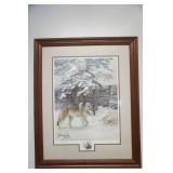 "Winter Wonder" Limited Edition Print By Leo Staans 1994
